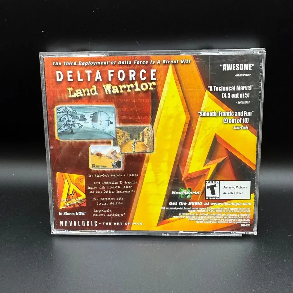 Vintage Comanche 4 Novalogic The Art of War PC Video Game